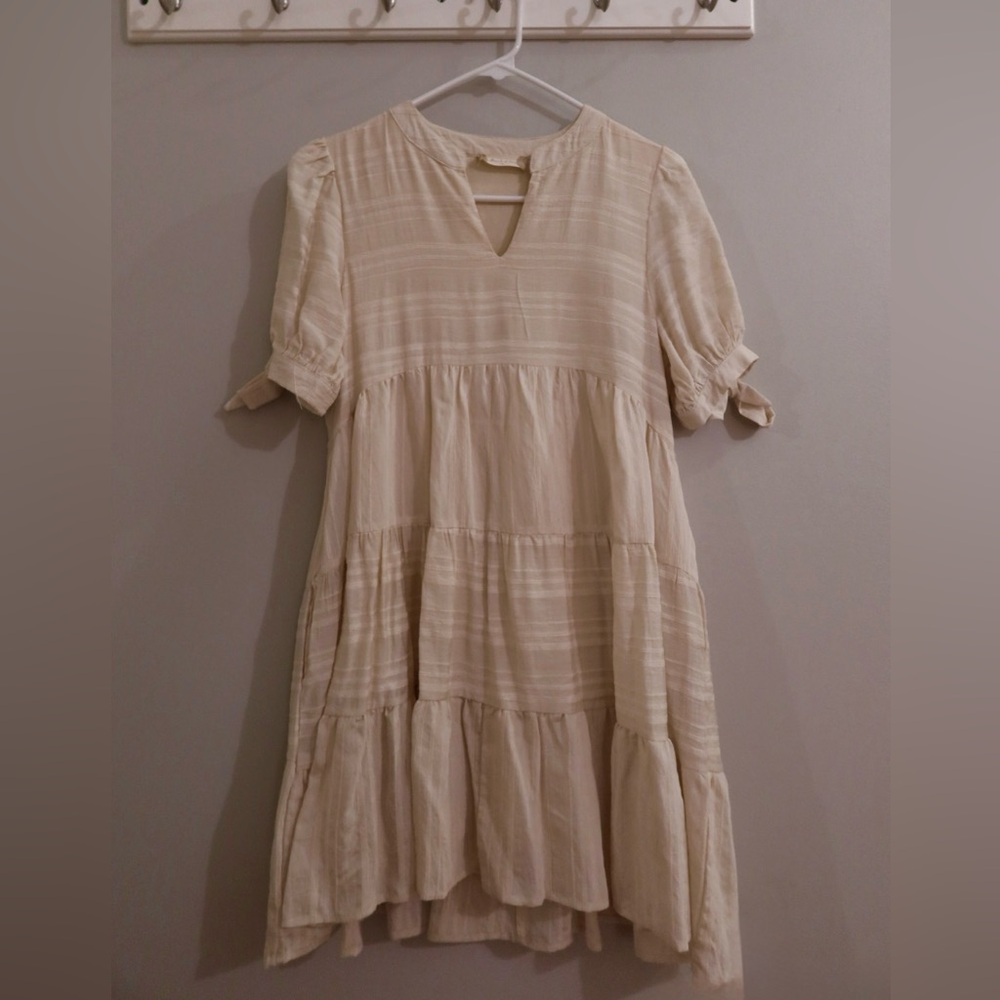 Altar'd State Cream Mini Dress